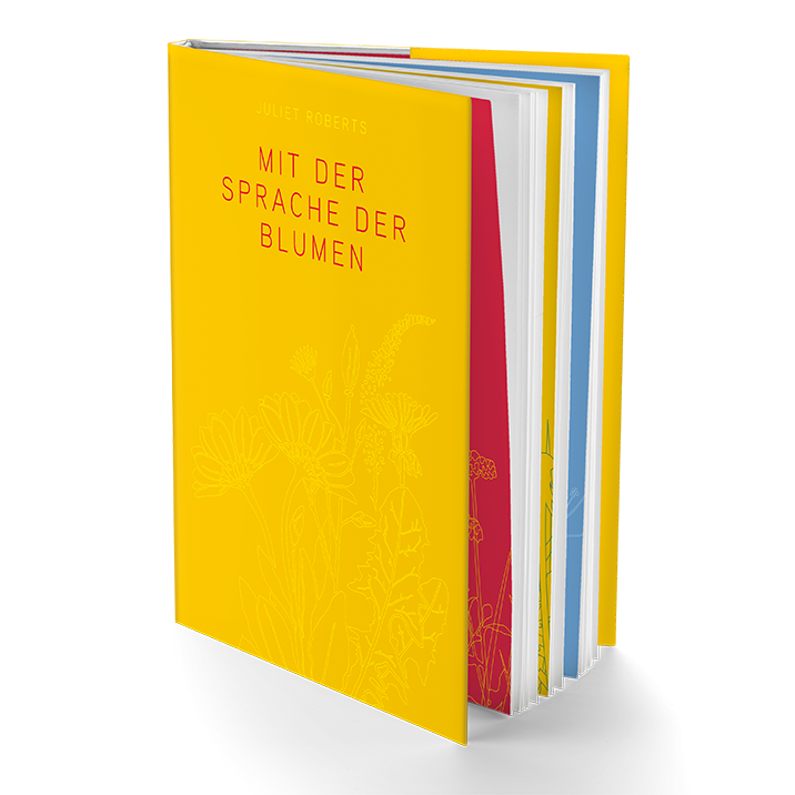 Language of flowers coin series Companion Book in German