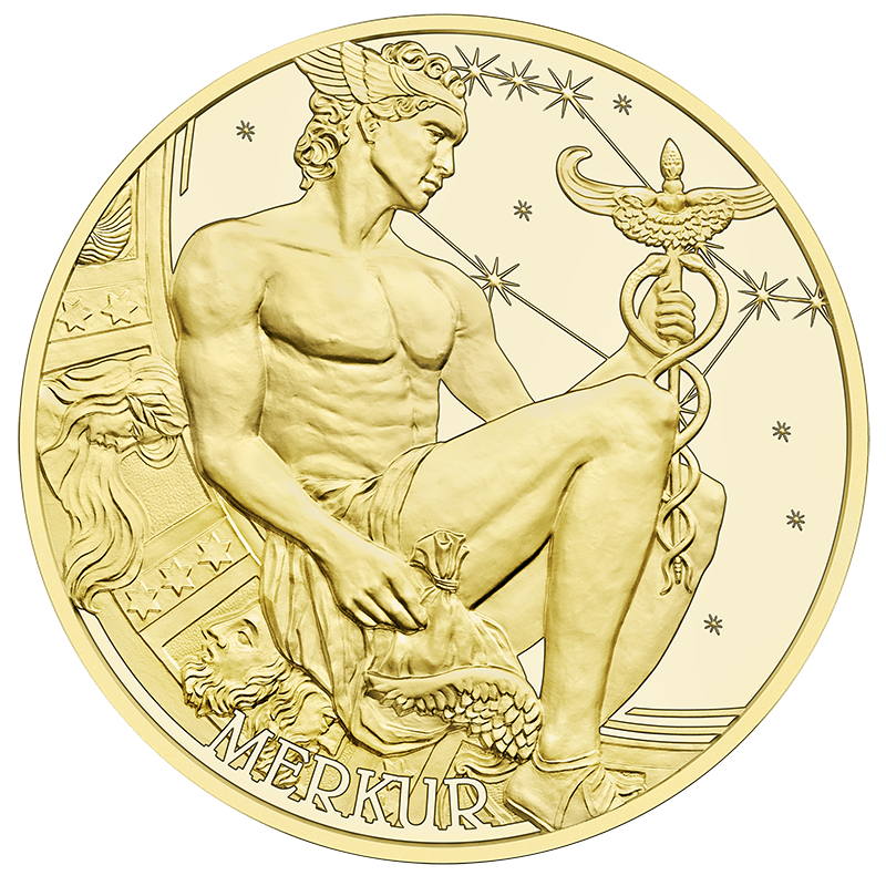 Calendar Medal 2026 in Gold