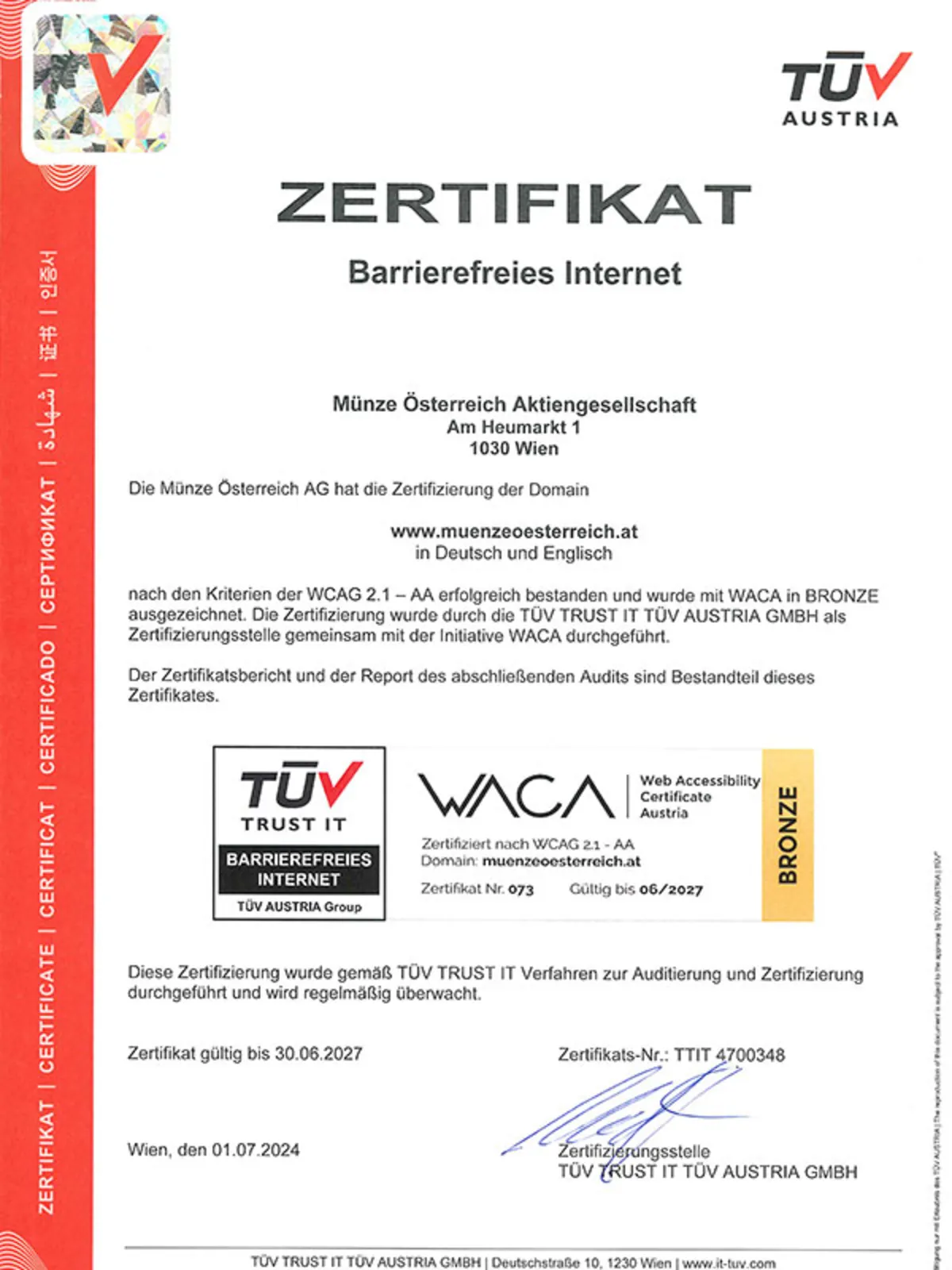 Zertifikat WACA DE Bild 600x800