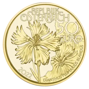 2022 Goldmünze Serie Naturschatz Alpen