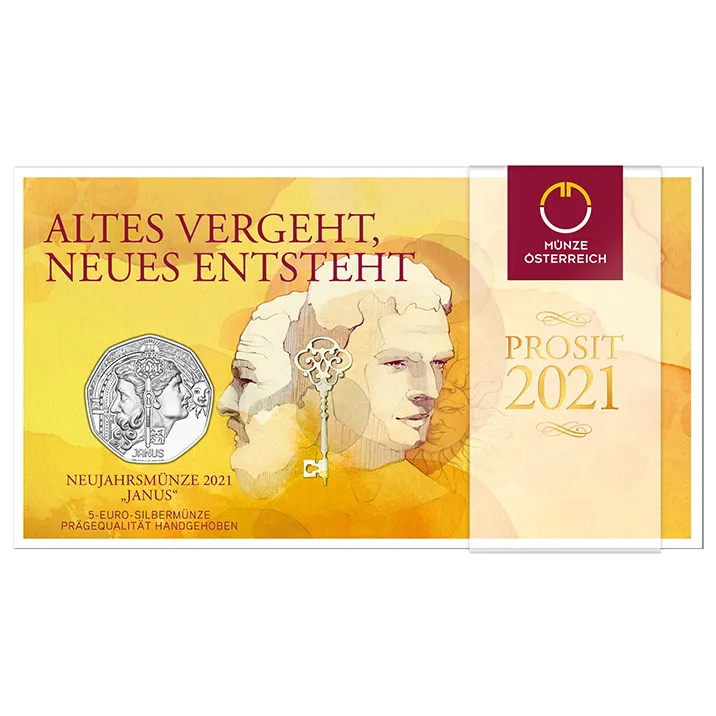 Janus new year coin 2021