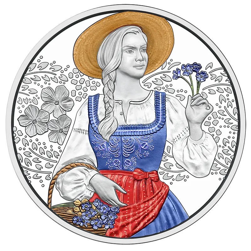 2025 10 Euro Linen Ag Proof reverse