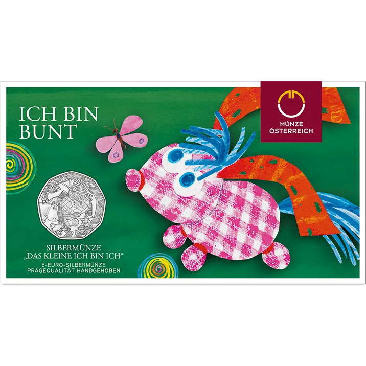 Silbermünze Das kleine Ich bin ich Blister