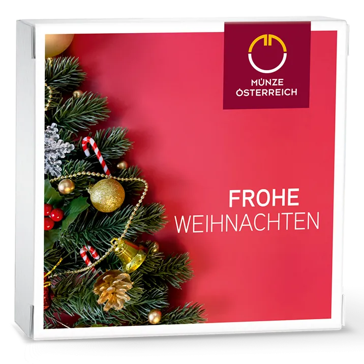 Christmas Gift Packaging front view German