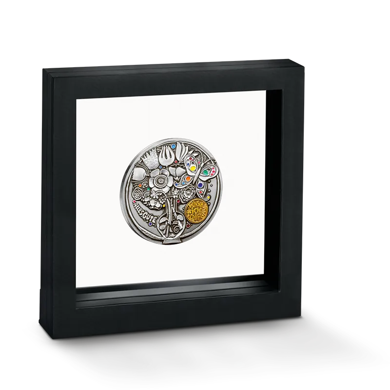 Het beste medaille geval voorzijde