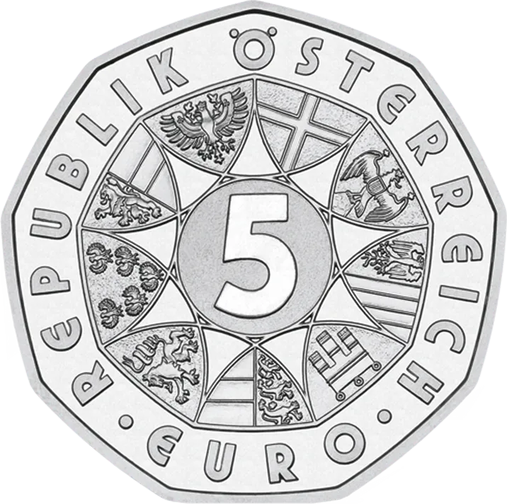 5-euro coin avers