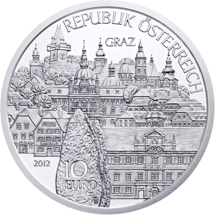 10-euro coin 2012 Steiermark avers