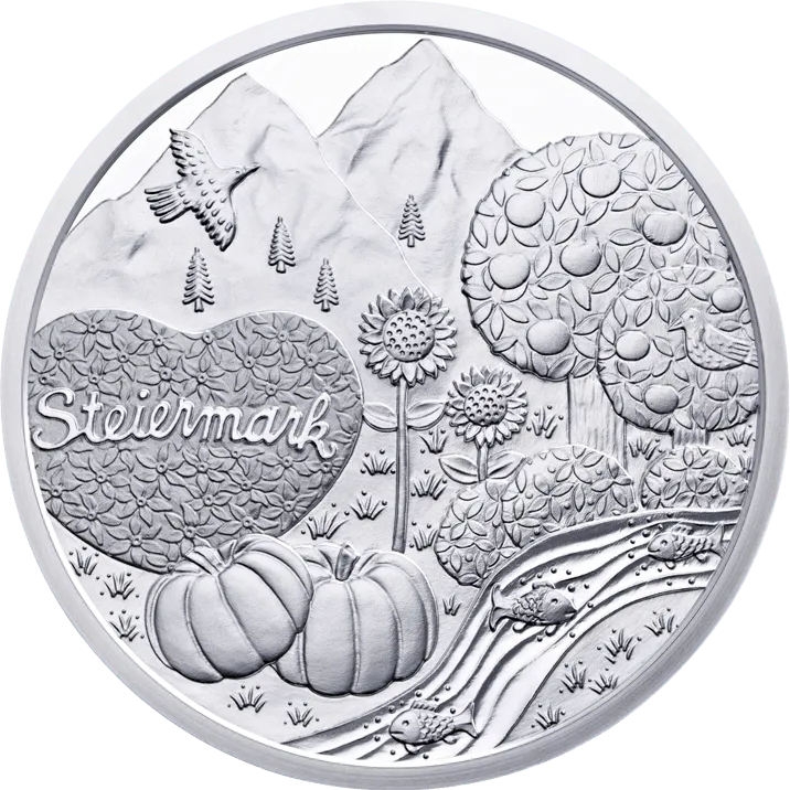 10-euro coin 2012 Steiermark revers