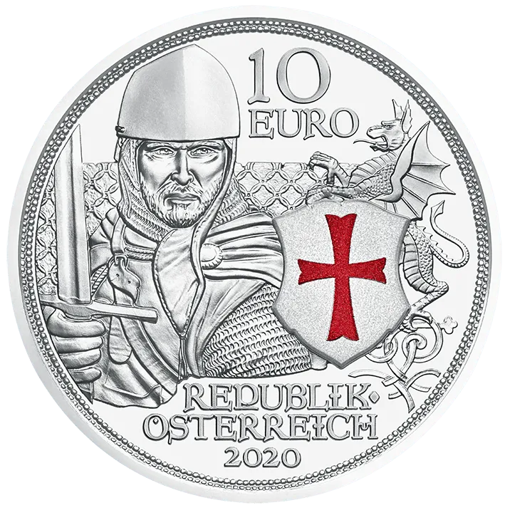 10 Euro silver coin Courage