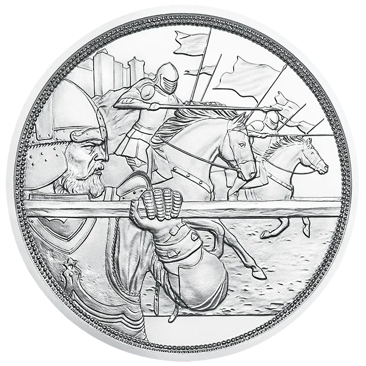 10 Euro silver coin Courage
