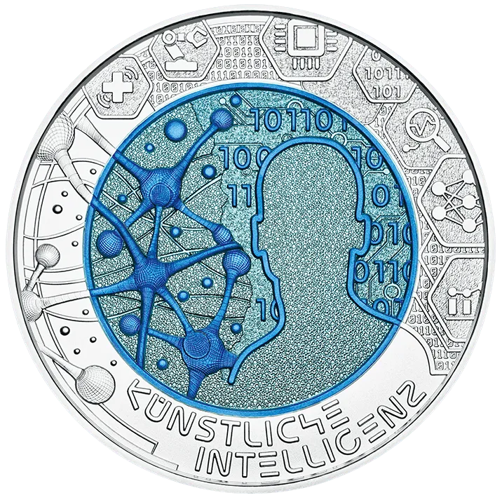 silver niobium coin artificial intelligence
