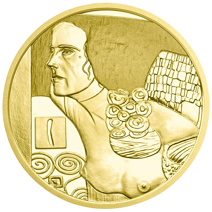50-euro coin 2014 Klimt reverse