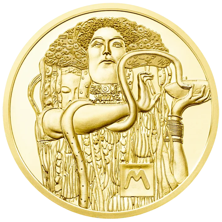 50-euro coin 2015 Klimt reverse