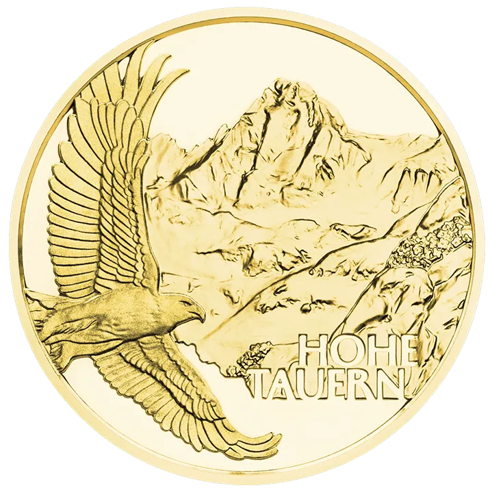 50 Euro gold coin high peaks