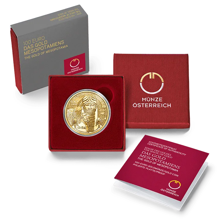 100 Euro gold coin Mesopotamia