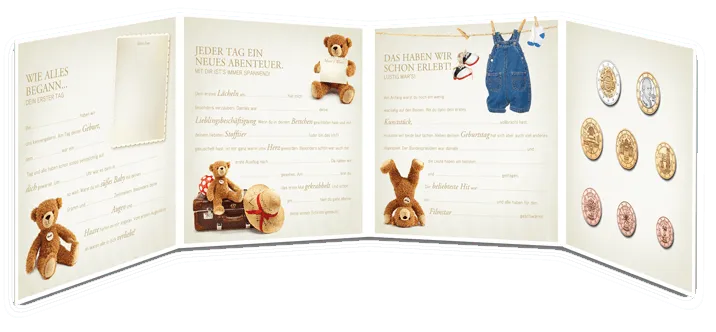 Baby Coin Set inner view