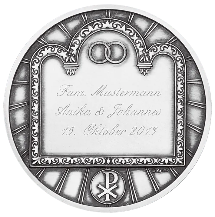 Marriage Medal Silver