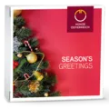 Season's Greeting Christmas Gift Packaging front view English