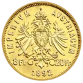 Eight Gulden revers