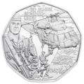 5-euro coin Austrian army