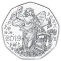 New year coin 2019