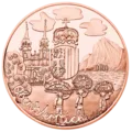 10-euro coin 2016 Oberoesterreich copper avers