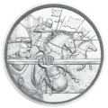 10 Euro silver coin Courage