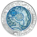 silver niobium coin artificial intelligence