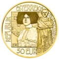 50-Euro-Goldmünze Der Kuss